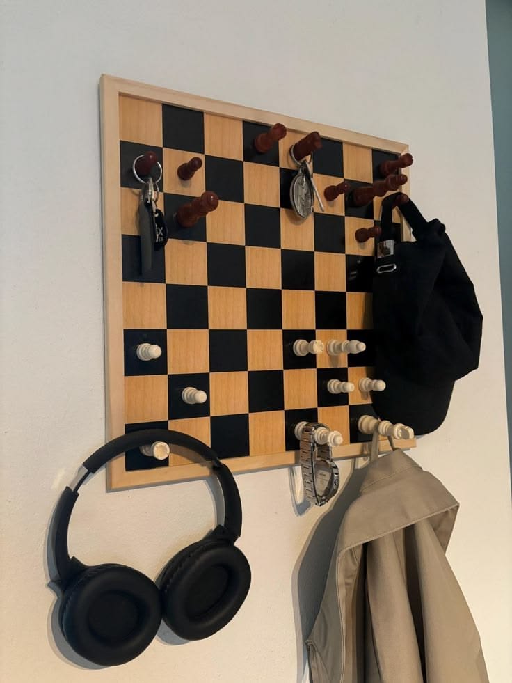 Chess Board Wall Hanging